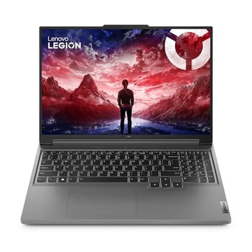 Lenovo Legion Slim 5 16ARP9 - Ordinateur Portable Gaming 16'' WQXGA 165Hz (AMD Ryzen 7 7435HS, RAM 16Go, SSD 512Go, NVIDIA RTX 4060 8Go, Windows 11 Home) Clavier rétroéclairé AZERTY - Gris