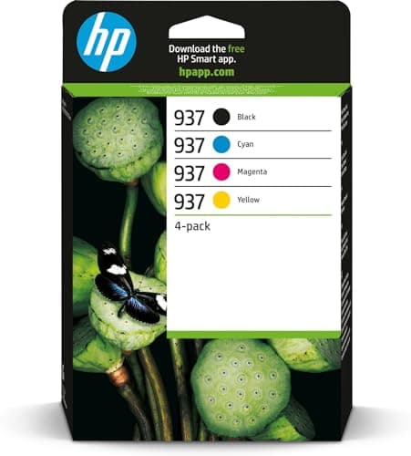 Cartouche d encre Hp 937 Pack de 4 Cartouches d encre authentiques
