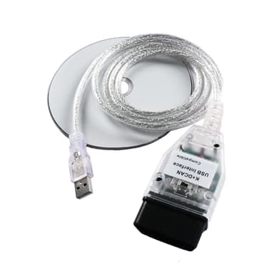 Dezanyc INPA K+CAN K-DCAN Ediabas Câble OBD interface avec interrupteur pour NCS Expert Coding Tool
