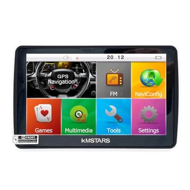 GPS KMSTARS Poids Lourd Camion ET Camping Europe AS 24 7 Pouces HD 2025 Gratuite A Vie GPS fiable à 100% Tester Ancien Chauffeur SAV français