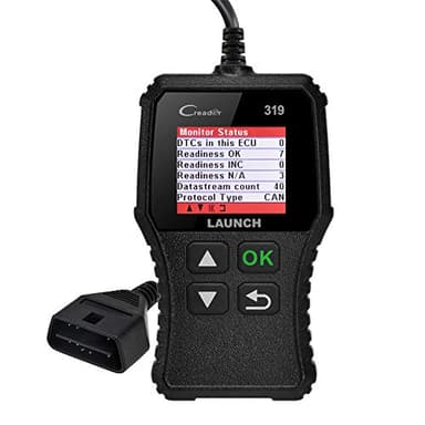Launch CR319 Scanner Auto Diagnostic OBD2 / EOBD/Can pour Lire et Effacer Les Codes d’Erreur du Moteur, Testeur d'EVAP et de Capteur d'O2 avec Recherche de Définition de Code Adapté pour Débutants