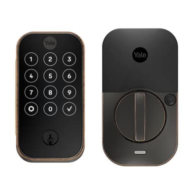 Yale Assure Lock 2 – Serrure de porte d'entrée sans clé (sans Wi-Fi) – Déverrouillez avec votre code d'entrée et créez des codes réglables pour les enfants, les amis et les personnes de service à