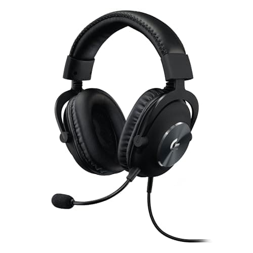 Logitech G PRO X Casque filaire gamer Over-Ear avec Micro BLUE VO!CE, DTS Headphone:X 2.0, Transducteurs PRO-G 50mm, Son Surround 7.1 pour Gaming Esport, PC/PS/Xbox/Nintendo Switch - Noir