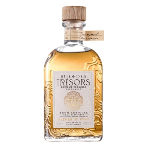 Baie des Trésors – Fleurs du vent – Rhum agricole ambré - 49.8° - 70cL - AOC Martinique