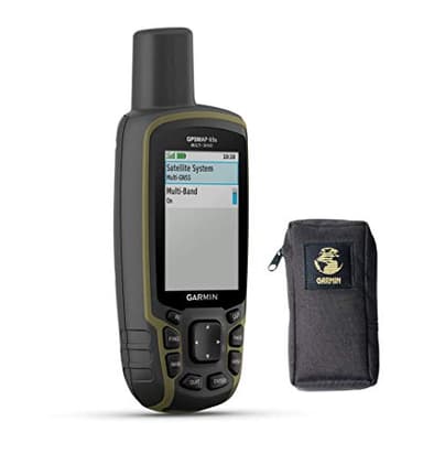 Garmin GPSMAP 65s - Appareil de Navigation Portable Extérieur GPS - avec Mallette de Transport