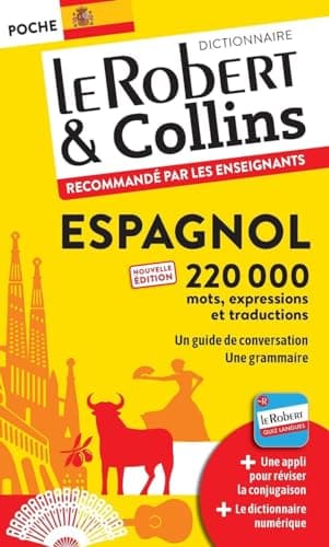 Dictionnaire Le Robert & Collins Poche espagnol et sa version numérique à télécharger PC - Nouvelle édition