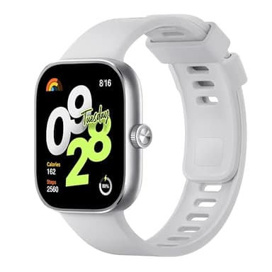 Xiaomi Redmi Watch 4 Ecran AMOLED 1,97’’, 20 Jours d’autonomie, 150 + Modes de Sport, GPS intégré, Couronne rotative, Gris