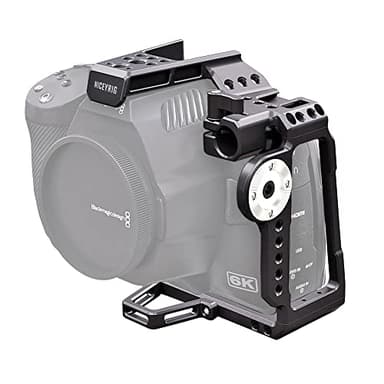 NICEYRIG Kit Demi-Cage pour Appareil Photo BMPCC 6K G2/Pro Blackmagic Pocket Cinema Camera 6K G2/Pro