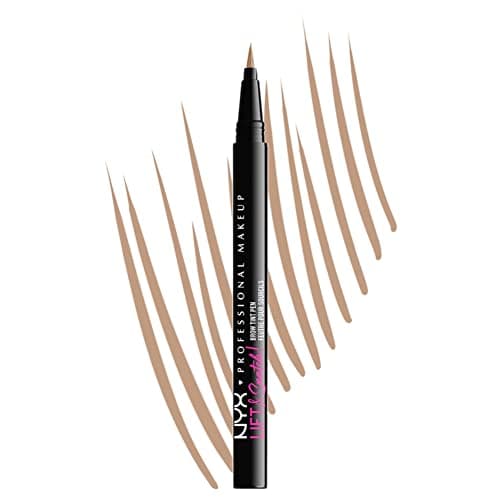 NYX Professional Makeup Feutre à Sourcils Lift & Snatch, Waterproof, Sans Transfert, Teinte : Taupe (01)