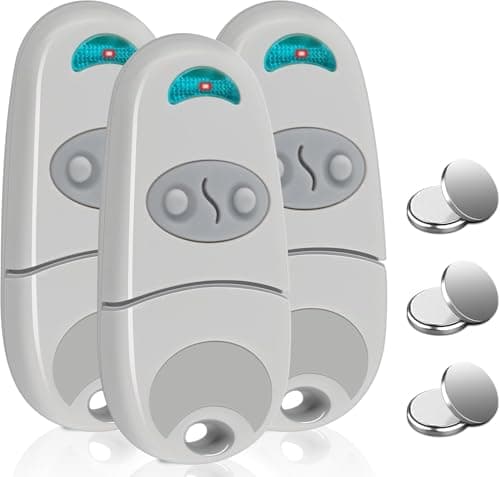 Effdrdfs 3pcs Telecommande Portail, 433,92 MHz Telecommande Porte de Garage pour C@ME, Télécommande Porte Garage Compatible avec 433,92MHz NA,EE,EV, 2 Canaux (C@me Uniquement)