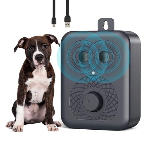 WOOF MOOD Boîtier Ultrason Anti-Aboiement Chien – Outil Éducatif sans Collier | Réduit Les Aboiements Excessifs par Association Sonore | Usage Intérieur et Extérieur