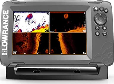 Lowrance Hook2 GPS Tripleshot, Fischfinder, 17,78 cm (7 Zoll) Sondeur de Poissons Mixte, Noir