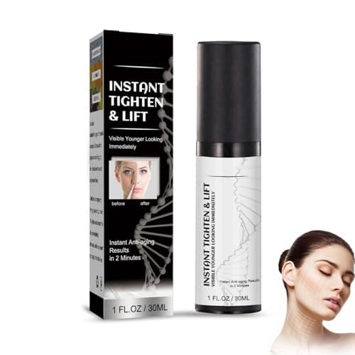 Anti Rides Puissant Immediat,Serum Visage de VE,Collagène + Acide Hyaluronique,Instant Iift Plus,Serum Hydratant Visage,Serums Anti Rides,Anti-ageing Essence,Sérum Raffermissant au jojoba (30g, 1)