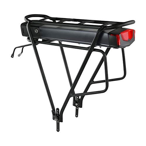 Batterie 36V- Batterie de vélo électrique pour 36Volt 500W 250W Kit de Conversion Ebike - Batterie au Lithium-ION avec Porte-Bagages arrière Batterie Ebike Litio