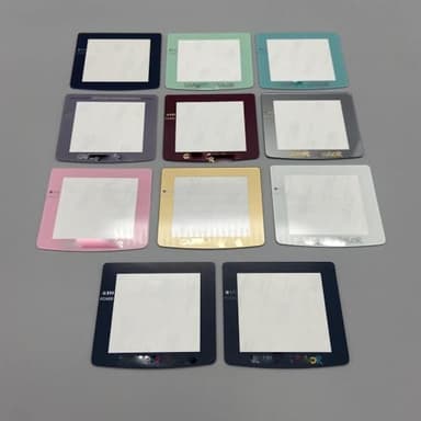 2.6 Pouce IPS Verre Lentille Miroir pour Gameboy Couleur GBC IPS LCD Écran Remplacement (pas de LOGO)