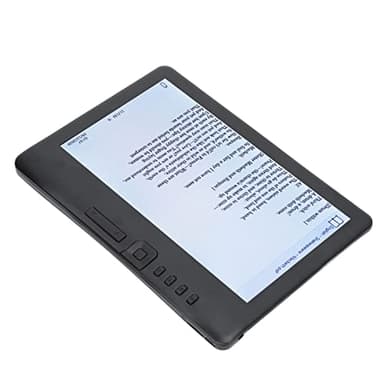 E Reader, écran LCD Couleur HD 7 Pouces, 4 Go 8 Go 16 Go de Stockage Température de Luminosité étanche et Réglable Lecteur Portable avec Casque pour EPUB PDF TXT Technologie d'encre Carta E(16G)