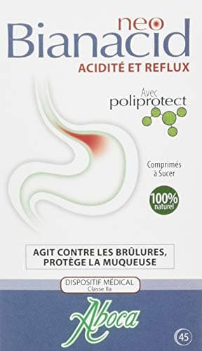 Aboca NeoBianacid Acidité et Reflux 45 Comprimés