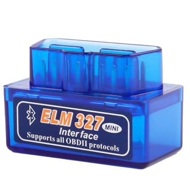 Outil de Diagnostic Auto OBD2 Bluetooth V2.1, Elm 327 OBD2 Scanner Diagnostic Voiture pour Android/iOS/Windows, Lecteur de Code Voiture pour Diagnostic Système Moteur OBD-II, Erreur Codes, Température