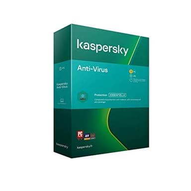Kaspersky Antivirus 2022 (3 Postes / 1 An)