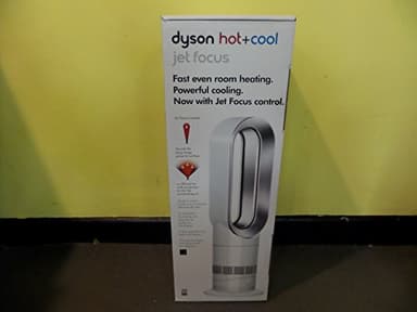 Dyson AM09 Hot + Cool Fan Heater - White/Silver by Dyson