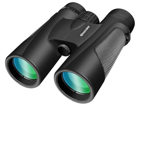 25X60 Jumelles pour Adultes Puissante avec BAK4 Prism FMC Lentille Jumelle Adultes Grande Oculaire Compact Antibuée et Etanche pour Chasse en Plein air Concerts Voyage Observation des Oiseaux