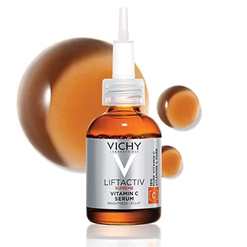 Vichy, Liftactiv H.A., Sérum Antioxydant à la Vitamine C, Anti-Fatigue & Anti-Rides, Enrichi en Vitamine Cg, Pour tous Types de Peau, 20 ml
