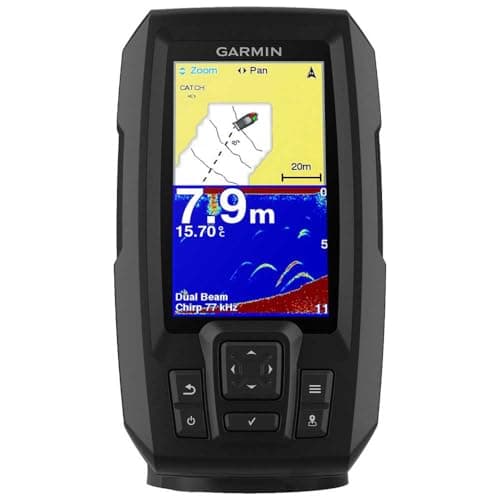 Garmin Striker Plus 0753759184162 Striker Plus 4 Détecteur de pêche Chirp Noir Taille Unique