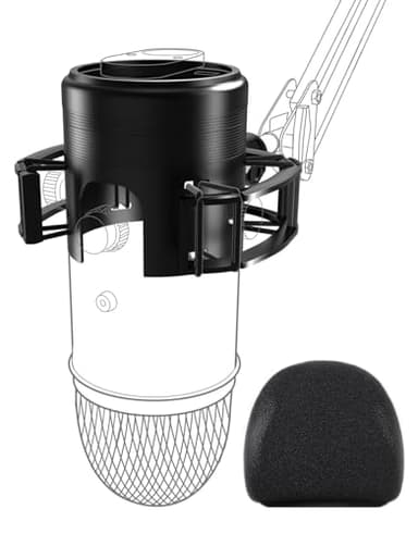 Etour Support antichoc pour microphone Blue Yeti