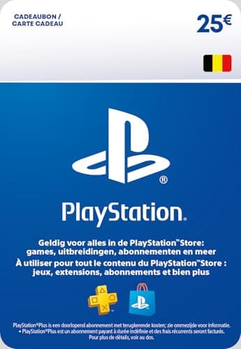 25€ Carte Cadeau PlayStation | Compte PSN belge uniquement [Code par Email]