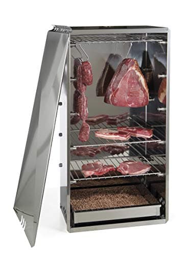 Reber 10030 N Fumoir en inox de taille moyenne, pour viandes, poissons, fromages, légumes, gris
