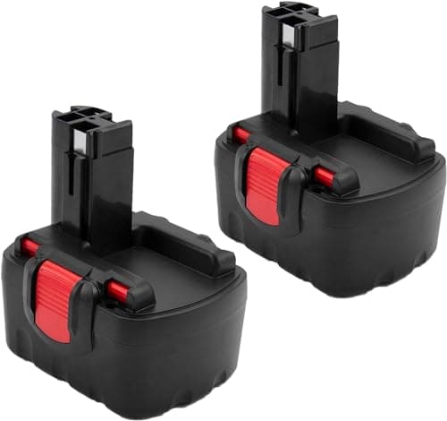 2 pièces 14.4V 3.0Ah pour Bosch Batterie 14.4V de Remplacement Ni-MH BAT038 BAT040 BAT041 BAT140 BAT159 2607335533 2607335275 2607335685 PSR 14.4 13614 13614-2G 15614