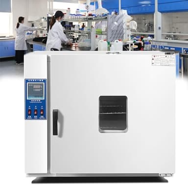 RayGenius Four De Laboratoire MéCanique à Convection (RT+5-300°C), éTuve De Laboratoire à Air Pulsé 600 Watts, Thermostatique|Affichage NuméRique, pour Planches Et Flacons, 202-0s,101-0S