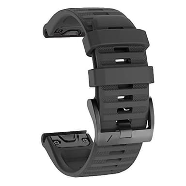 ISABAKE Bracelet de Montre pour Garmin Fenix 6X / 6X Pro, Fenix 5X / 5X Plus, Fenix 3/3 HR Accessoires, Bande de Largeur QuickFit 26mm