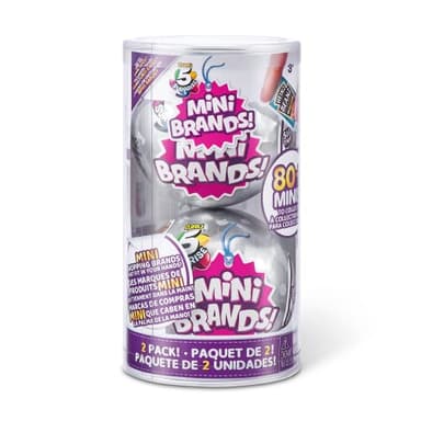 5 Surprise Mini Brands Series 1 Capsule Mystère à Collectionner (Pack de 2)