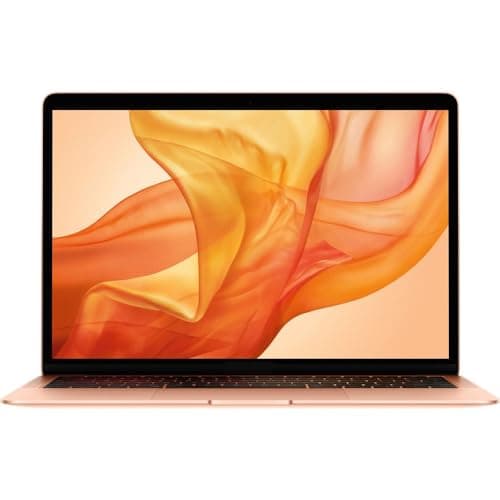 2019 Apple Macbook Air avec 1.6GHz Intel Core i5 (13-Pouces, 8GB RAM, 128GB SSD Stockage) (AZERTY Français) Or (Reconditionné)