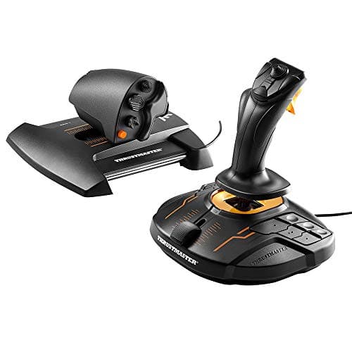 Thrustmaster T16000M FCS Hotas - Système de contrôle de vol avec joystick et manette des gaz, doté de la technologie H.E.A.R.T HallEffect AccuRate pour PC