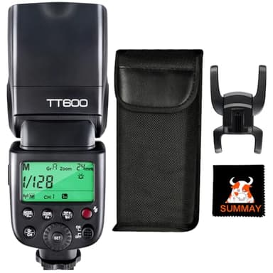 Godox TT600 Flash Speendlite Intégré GN60 Compatible avec Canon Nikon Fujifilm Pentax Olympus Panasonic Caméras