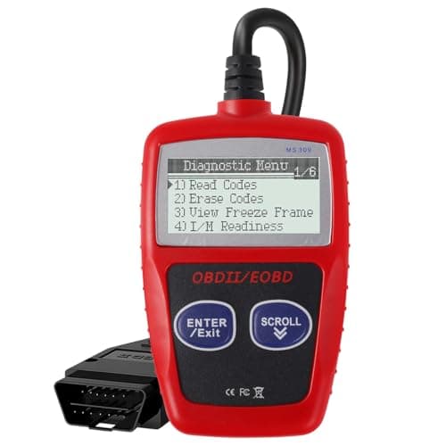 CGEAMDY Scanner OBD2 pour Voiture, Scanner OBD2 Lecteur de Code Moteur ODB2 Outil de Diagnostic OBD, Scanner Lecteur de Code Véhicule Diagnostic, pour Véhicules Check Engine Light à Protocole OBDII