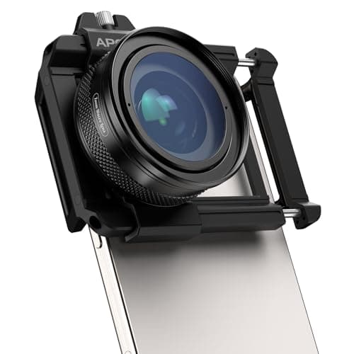 APEXEL Objectif Macro Zoom HD 10X-20X avec Clip Universel pour Téléphone Portable, Objectif Macro pour Smartphone, Objectif de Téléphone Portable Adapté à Tous Les Téléphones Mobiles