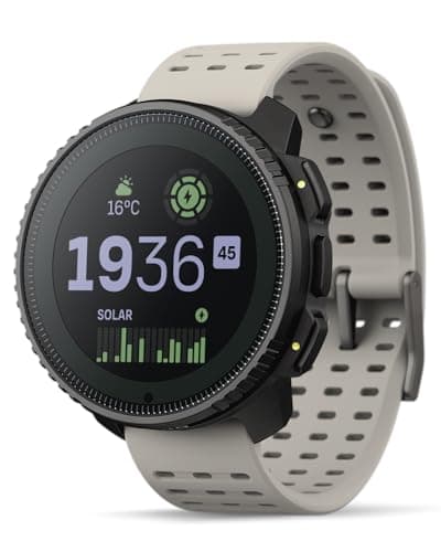 SUUNTO Vertical Montre Connectée Sport Homme, 95+ Sports, Tracker d'Activités GPS, Smartwatch Intelligent Soins de Santé 24/7, Cardiofréquencemètre, Altimètre, Baromètre, Chargement Solaire Optionnel