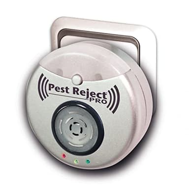Pest Reject Pro (Original), Répulsif ultrasonique d'insectes, éloigne Les moustiques, Les rongeurs, Les Insectes et Les cafards, Appareil électronique répulsif, Couverture de 300m2.