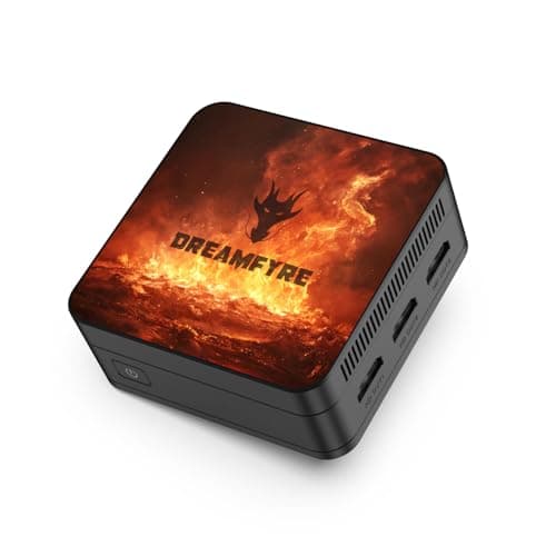 Mini PC N100 12Go DDR5 512Go M.2 SSD, Mini Ordinateur Alder Lake N100 (jusqu'à 3.4GHz), Mini Ordinateur de Bureau, Tour PC 4K Triple Display,WiFi 5,Bluetooth 5.0/VESA pour la Maison/Bureau/école