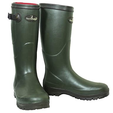 Percussion - Bottes de chasse Sologne Néoprène Percussion, Vert - vert, 41