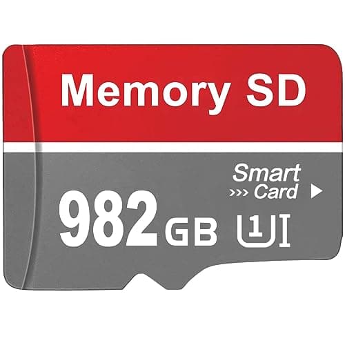 maxineer Carte SD 982 Go Carte Mémoire Imperméable Carte TF SD Card Stockage Externe pour Téléphone,Camera,Tablette