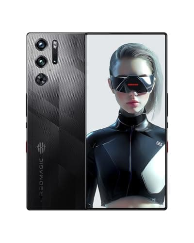 REDMAGIC 9S Pro 120Hz Smartphone Gaming, 5G Android Téléphone Portable, 12GB RAM+256GB ROM, Snapdragon 8 Gen 3, 6.8" AMOLED Écran, FHD+, 50MP Caméra, 80W Chargeur, Dual-Sim, NFC Noir