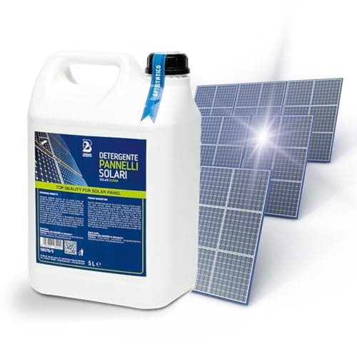 Nettoyant spécifique pour panneaux photovoltaïques et solaires 2 BM SOLAR CLEAN | Antistatique, haute puissance nettoyante, élimination rapide de la saleté, de la suie et de la fumée, sans opacité |