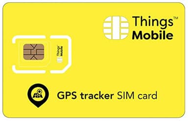 Carte SIM pour Tracker/Traceur GPS Personnel - Things Mobile - avec Couverture Mondiale et réseau Multi-opérateur GSM/2G/3G/4G, sans coûts Fixes. Crédit Non Inclus