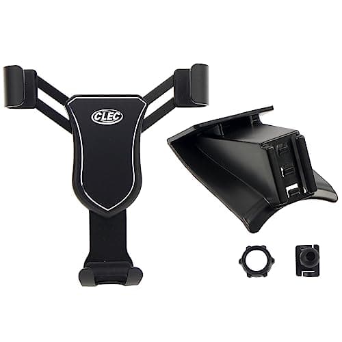 HIGH FLYING pour Classe V W447 2016-2024 Tableau de Bord Grille Aération Support Voiture Téléphone de Voiture Réglable Téléphones Portables Accessoires Auto (Noir)