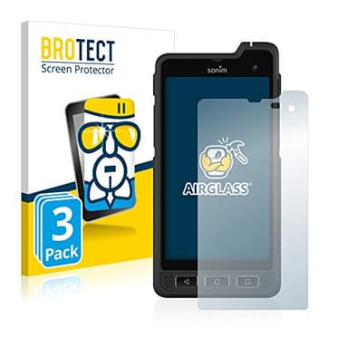 brotect Protection Écran Verre pour Sonim XP8 (3 Pièces) Film Protecteur Vitre 9H [Anti-Rayures, Transparent]