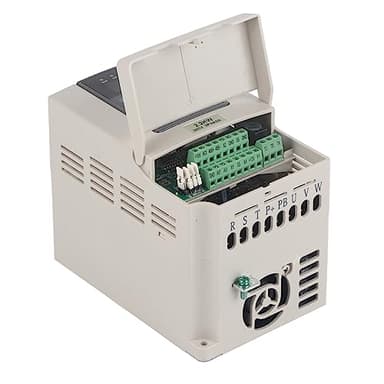 Onduleur à Fréquence Variable 380 V 2,2 KW VFD, Contrôle de la Vitesse du Moteur, Sortie D'entrée Triphasée pour Machines de Production, Ventilateurs, Pompes
